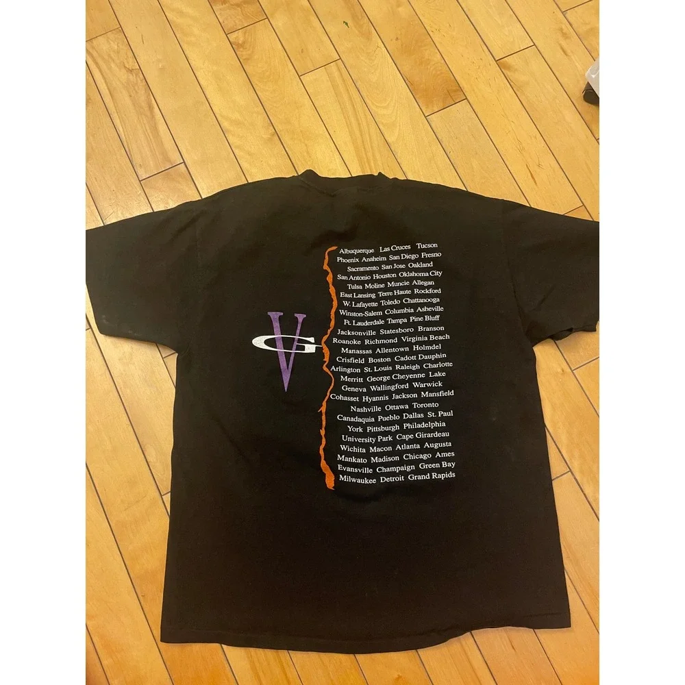 Vince Gill Vintage Tour T-Shirt Mens XL Black 2sided  Country Music Tee - Picture 7 of 9